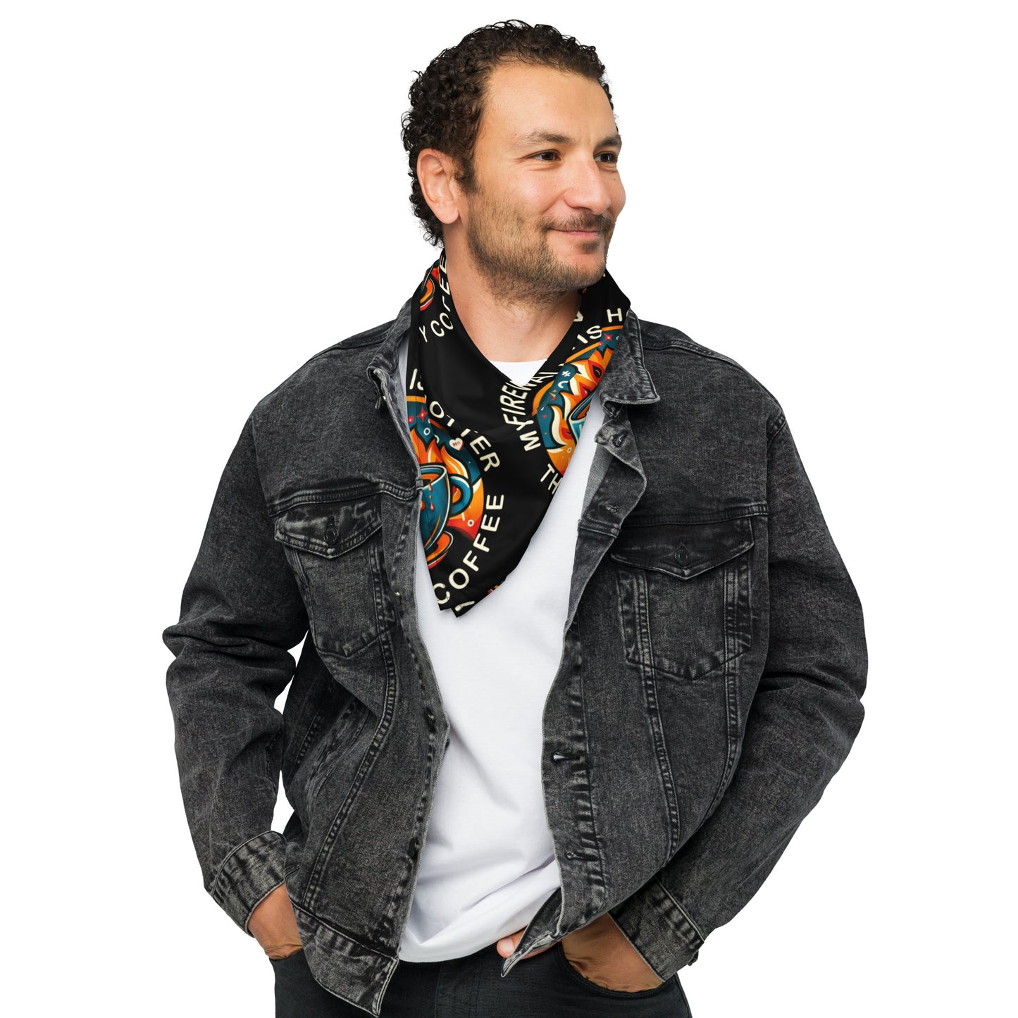 Cyber Sizzle all-over print bandana