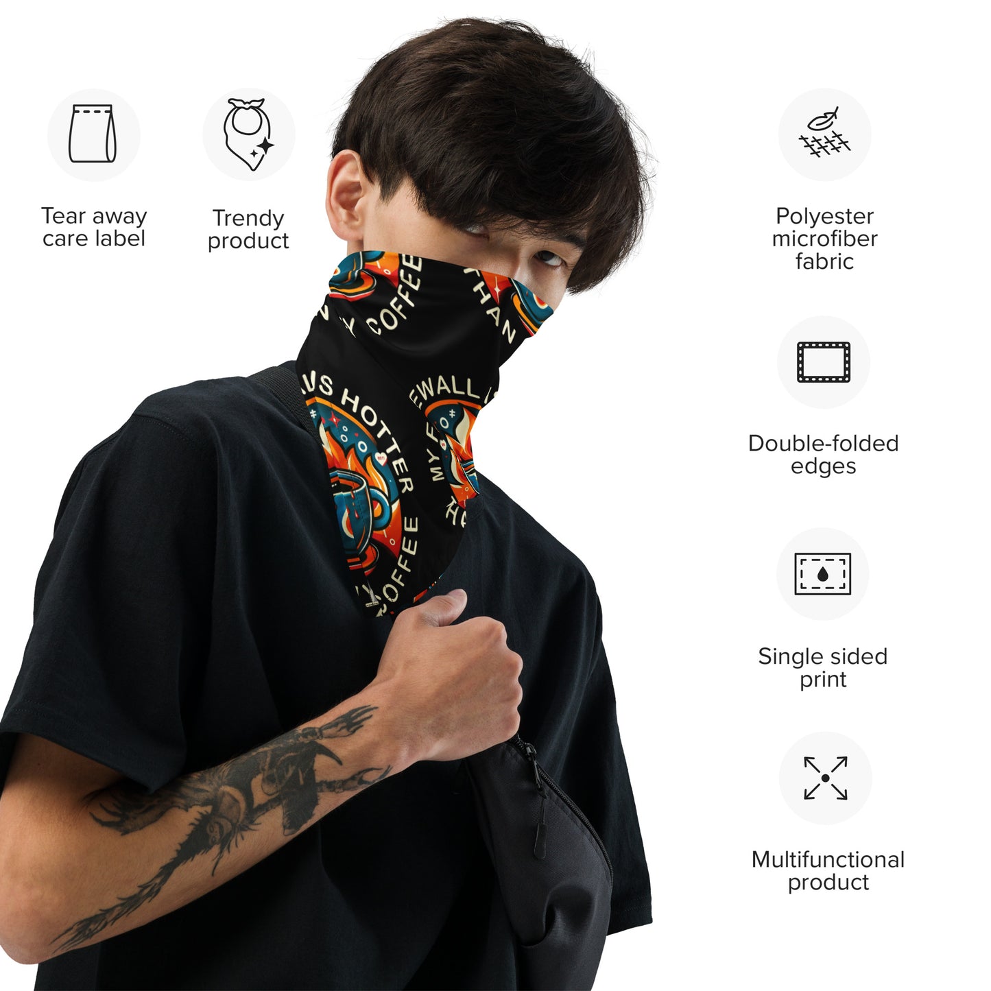 Cyber Sizzle all-over print bandana