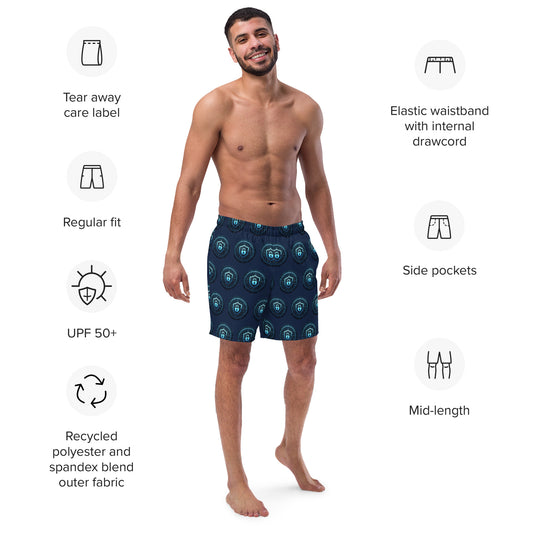 Cyber Shield Swim Trunks