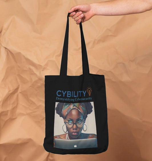 Cybersecurity Visionary 'Kira' tote bag