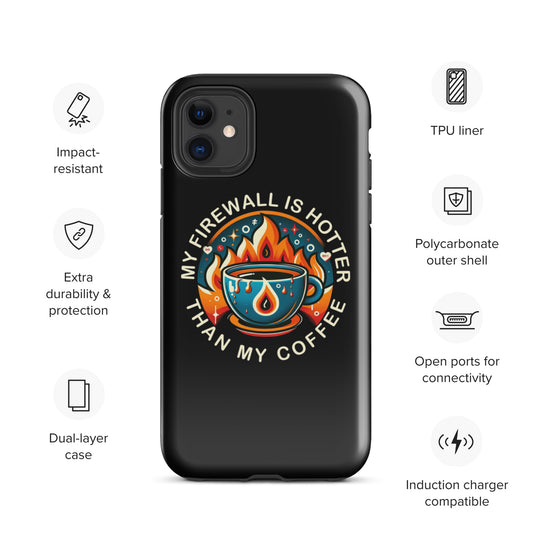 Cyber Sizzle Defender (I) Tough Case for iPhone