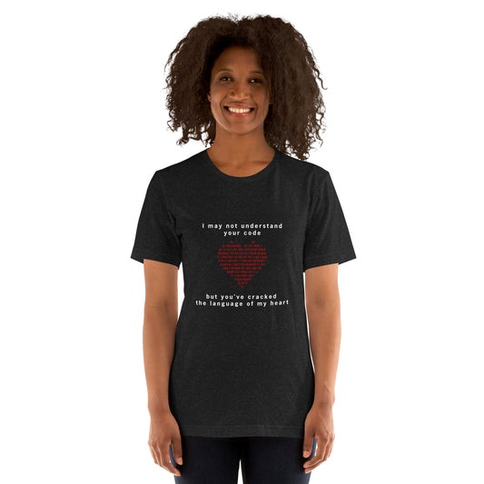 Valentine - Code Language Unisex t-shirt