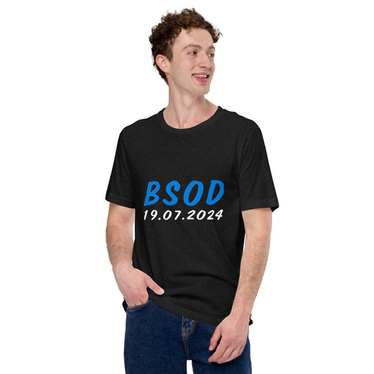 Crowdstruck BSOD 2024 IYKYK Unisex t-shirt