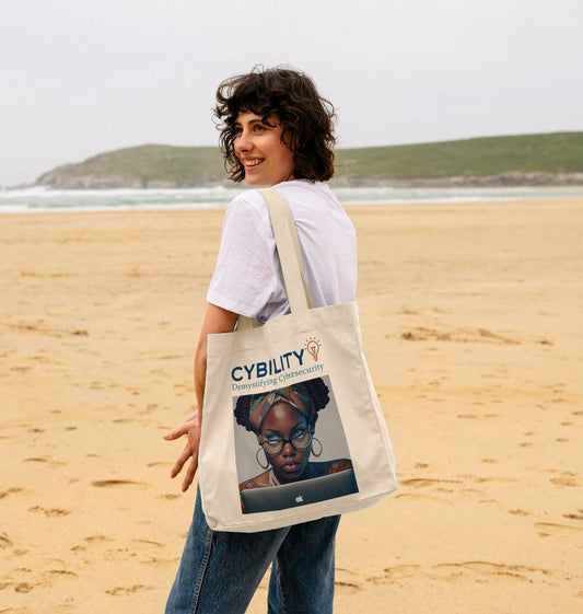 Cybersecurity Visionary 'Kira' Shopping bag