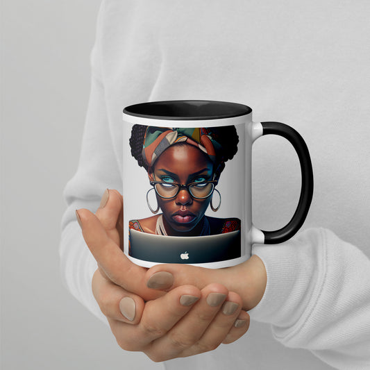 Cybersecurity Visionary 'Kira' Mug