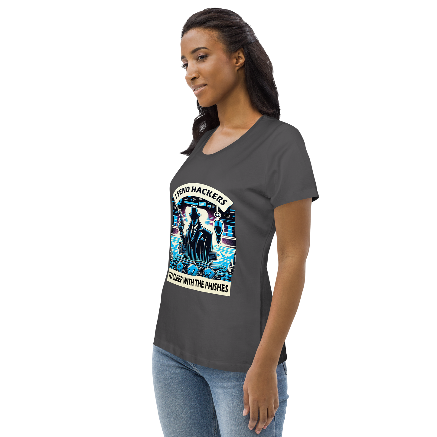 Cyber Capo Women's fitted eco tee