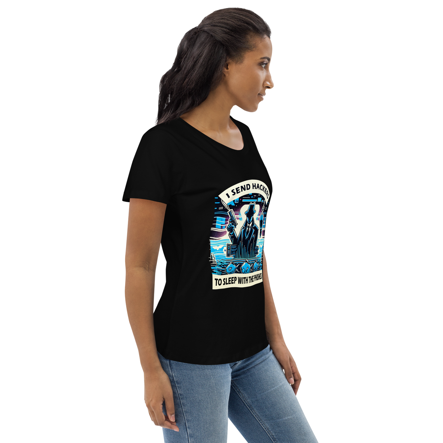 Cyber Capo Women's fitted eco tee