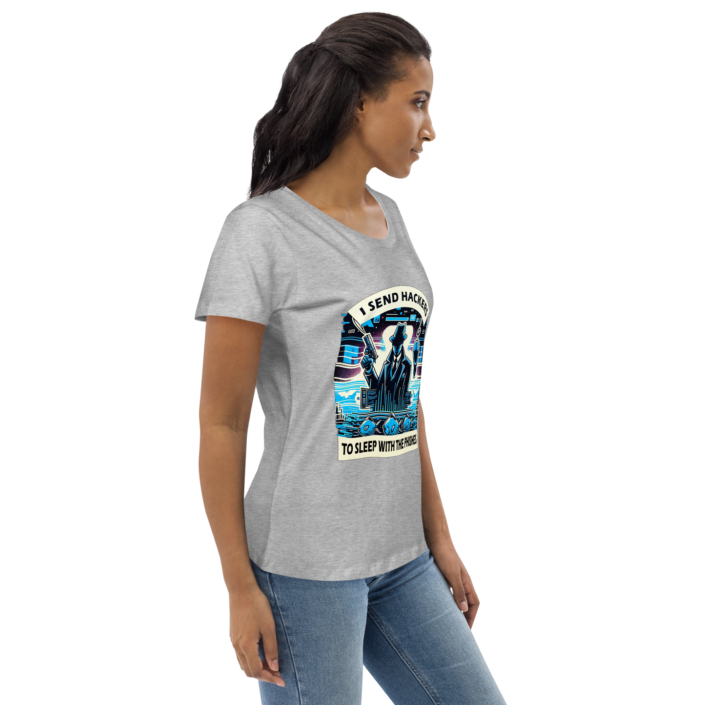 Cyber Capo Women's fitted eco tee