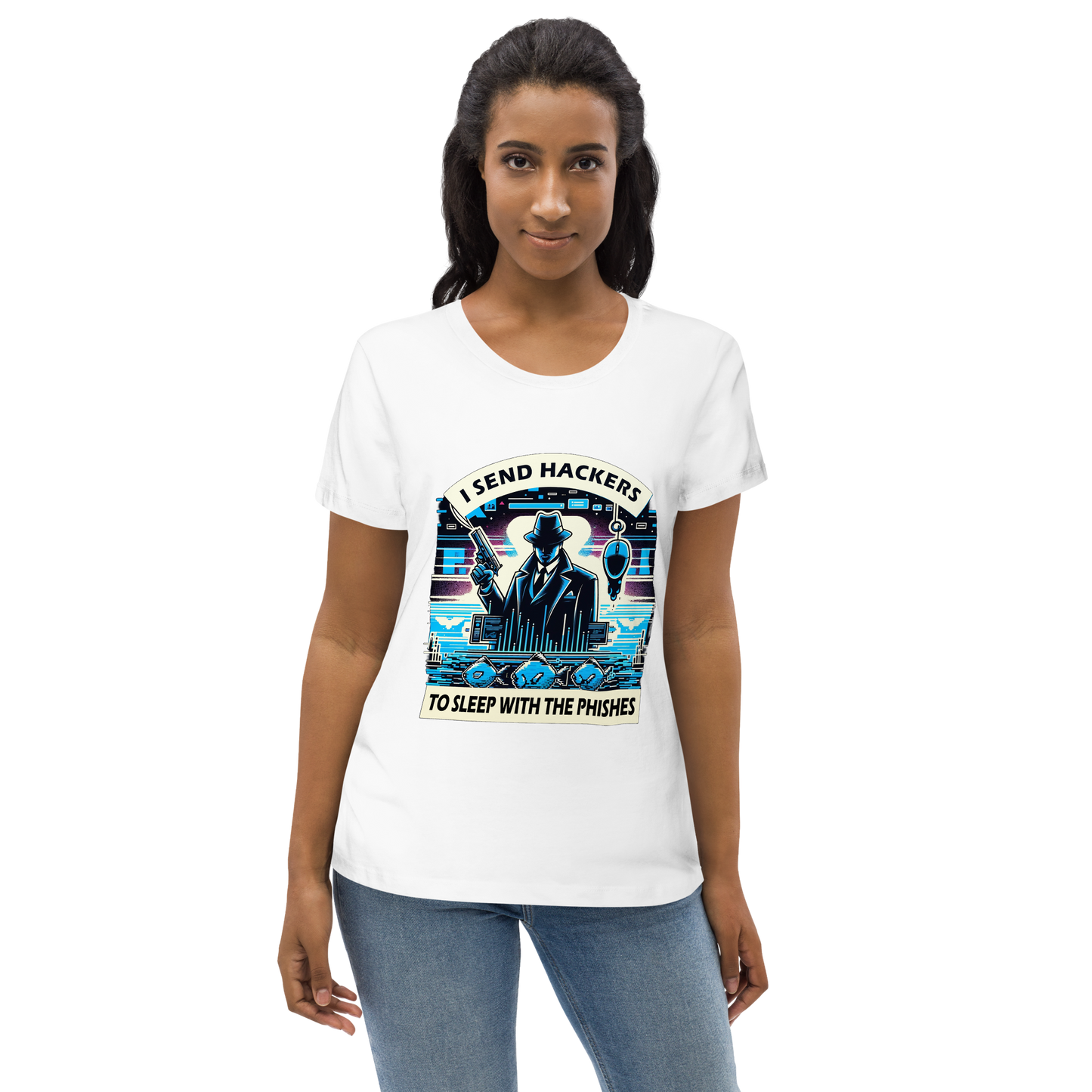 Cyber Capo Women's fitted eco tee