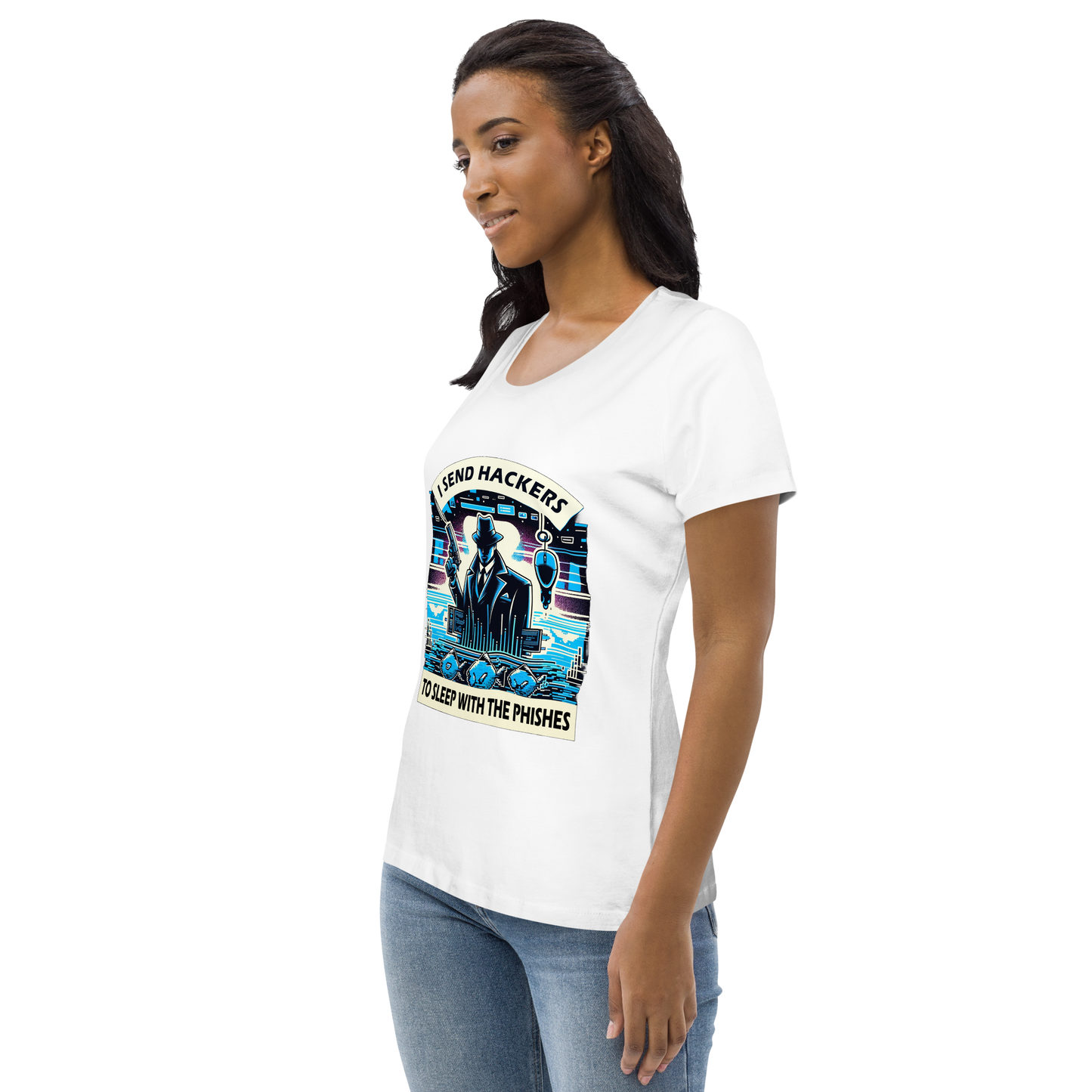 Cyber Capo Women's fitted eco tee