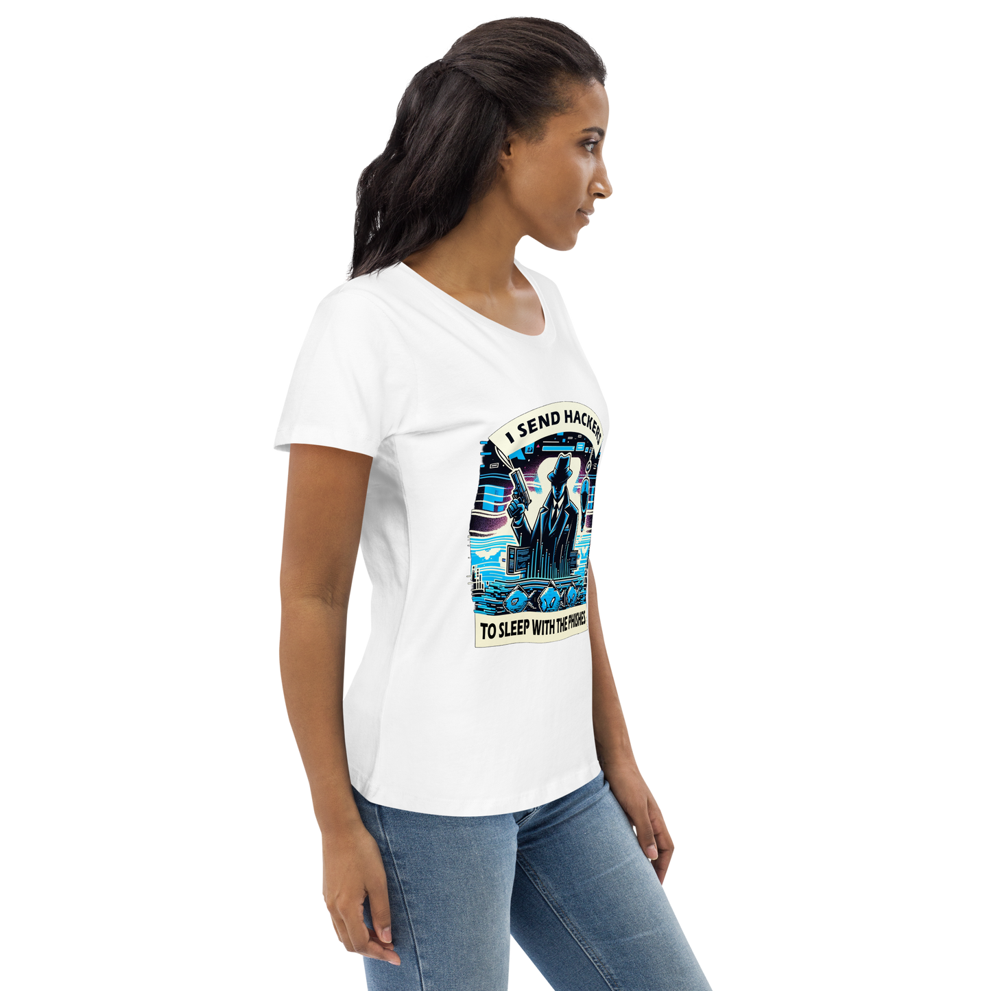 Cyber Capo Women's fitted eco tee