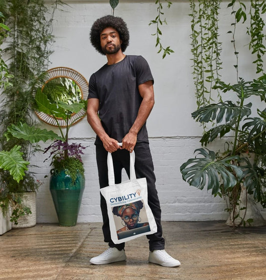 Cybersecurity Visionary 'Kira' tote bag