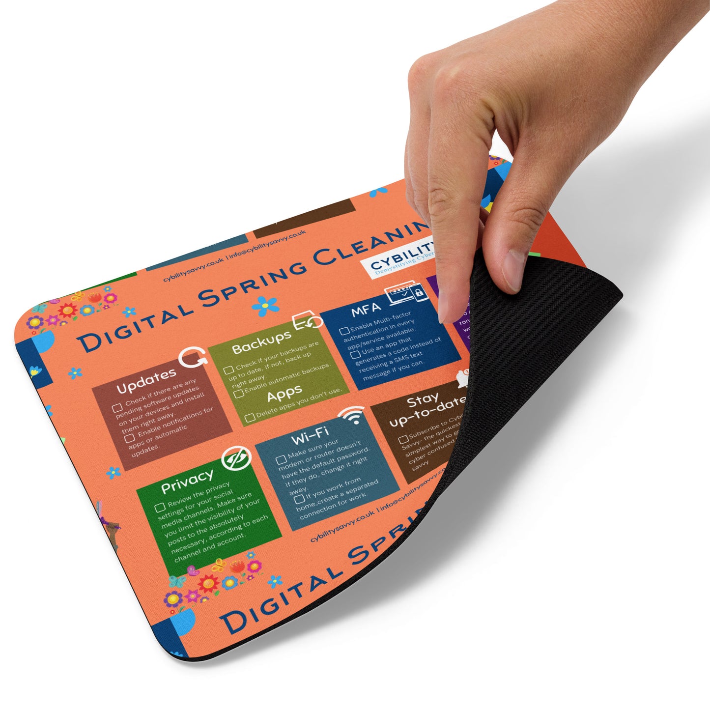 Digital Spring Cleaning Mouse Pad - The Original