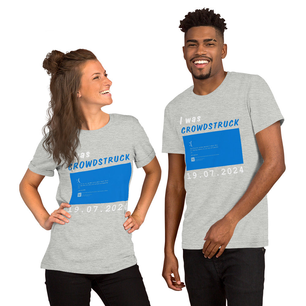 I was Crowdstruck BSOD 2024 Unisex t-shirt