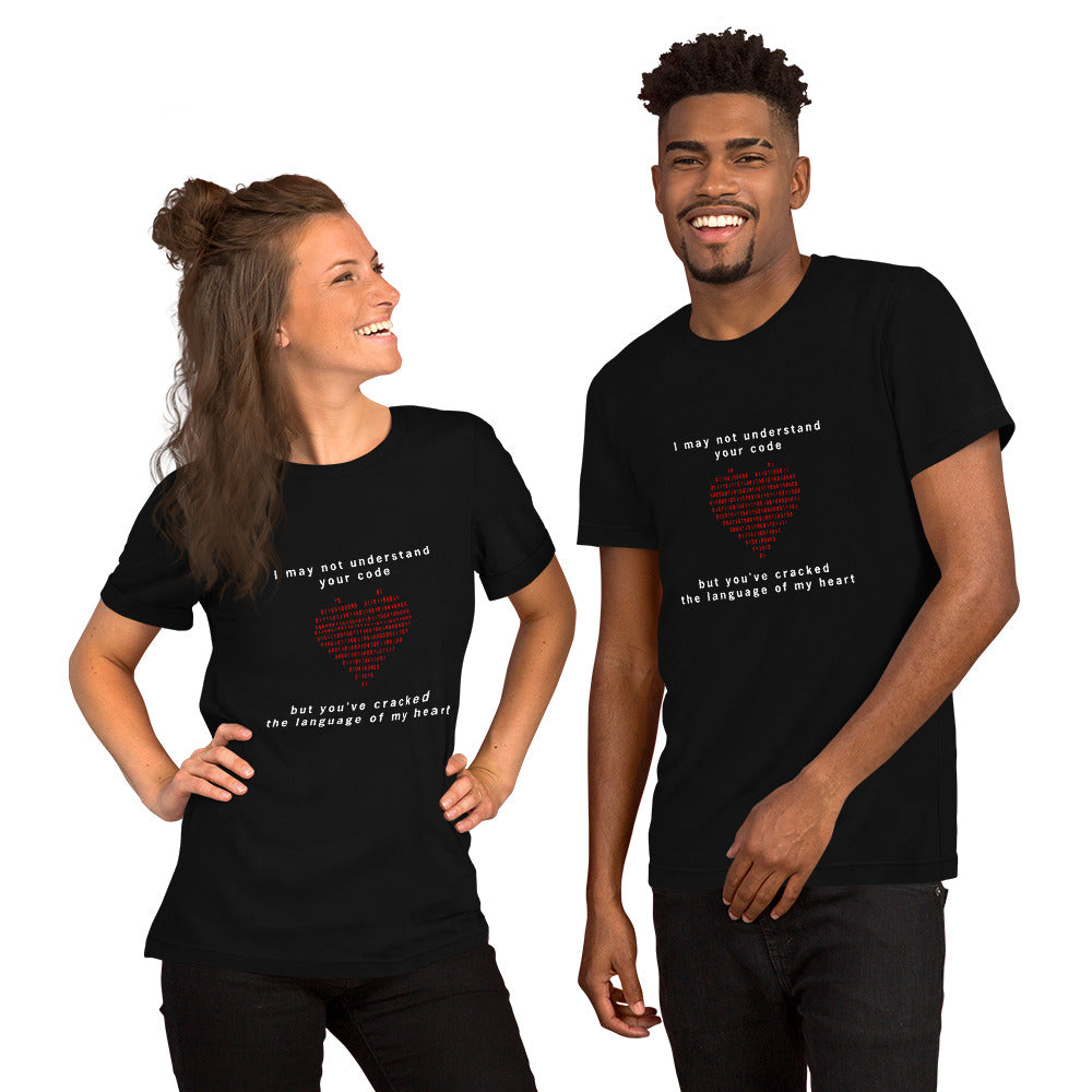 Valentine - Code Language Unisex t-shirt