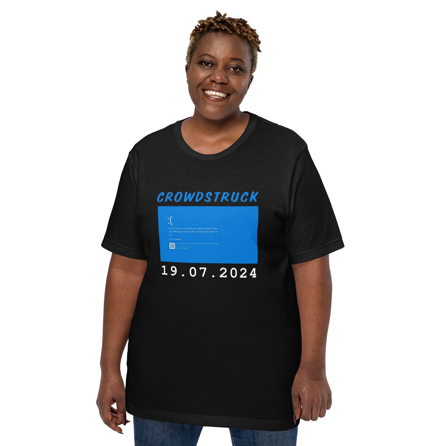 Crowdstruck BSOD 2024 Unisex t-shirt