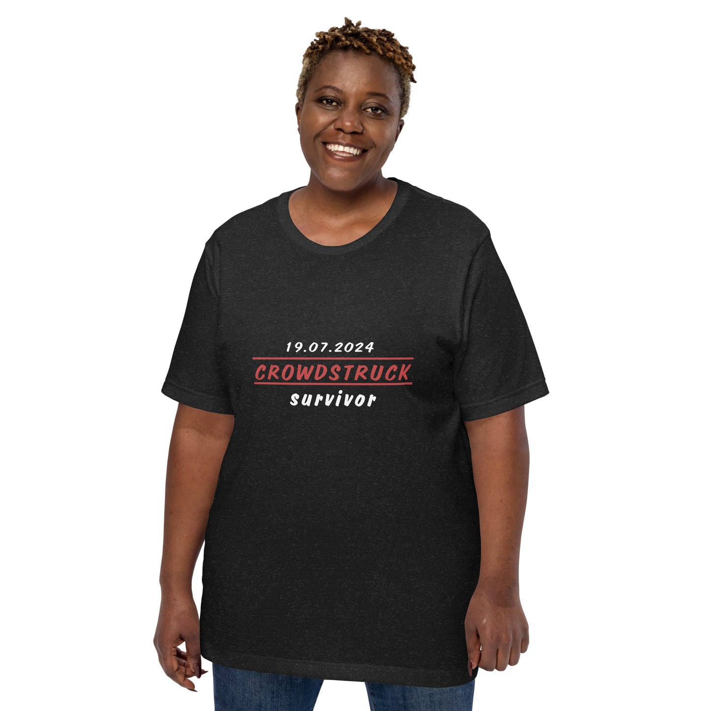 Crowdstruck Survivor 2024 Unisex t-shirt