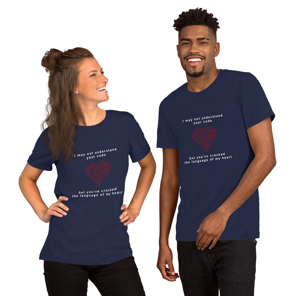 Valentine - Code Language Unisex t-shirt