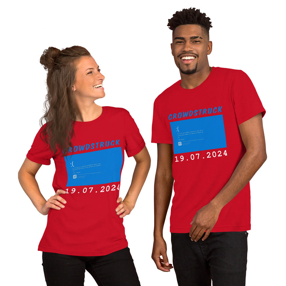 Crowdstruck BSOD 2024 Unisex t-shirt