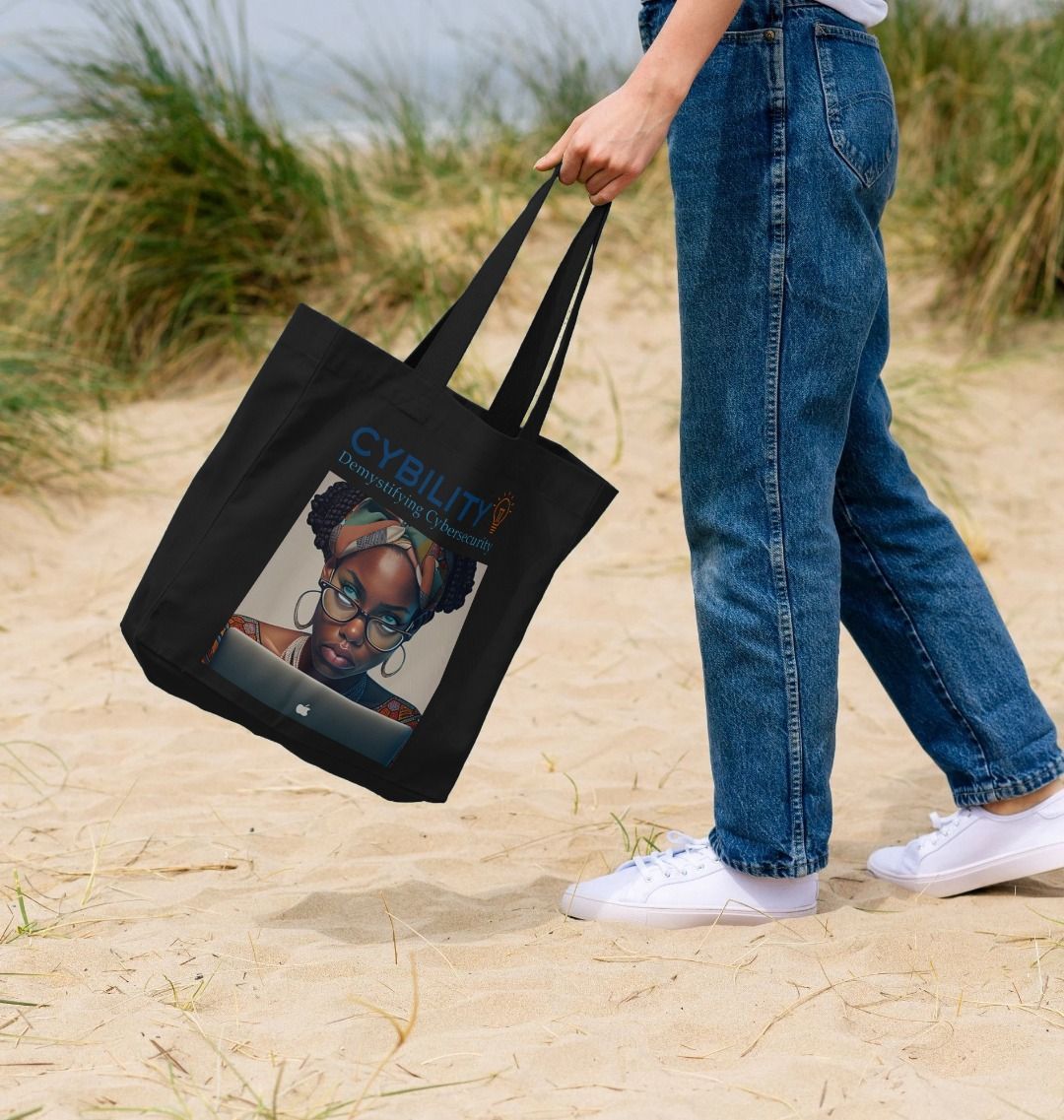 Cybersecurity Visionary 'Kira' Shopping bag